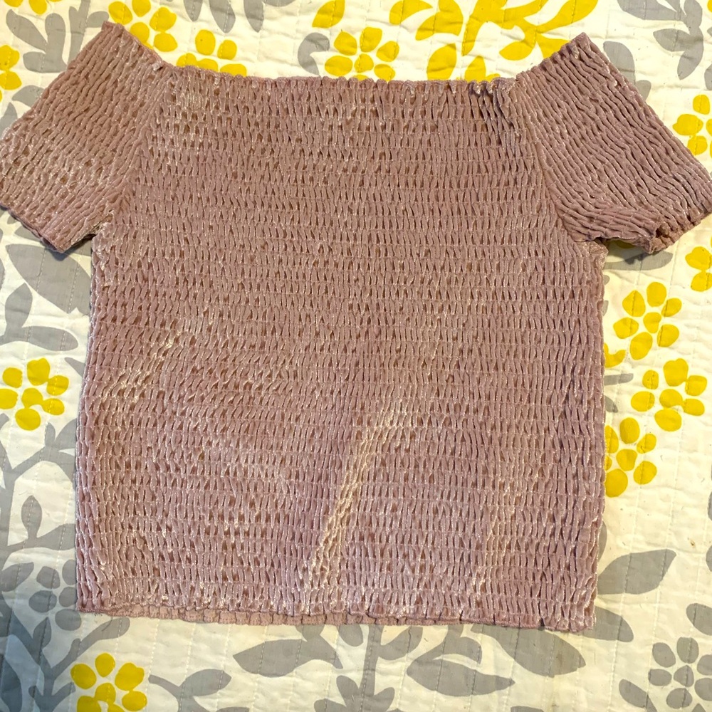 Blush Stretchy Shirt